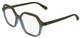 Khaki / Azure / Clear