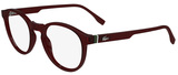 Transparent Burgundy / Clear