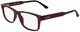 Transparent Burgundy / Clear