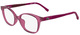 Transparent Pink / Clear