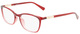 Gradient Burgudy Pink / Clear