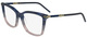 Gradient Blue Rose / Clear