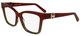 Transparent Grad Red / Brown / Clear