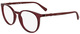 Transparent Burgundy / Clear