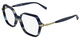 Striped Blue / Clear