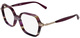 Striped Purple / Clear