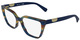 Striped Blue / Clear