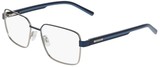 Satin Navy / Silver / Clear