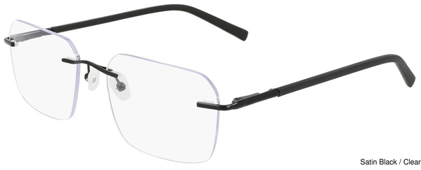 Marchon Airlock Eyeglasses AL SLATE 001