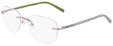 Marchon Airlock Eyeglasses AL SLATE 070