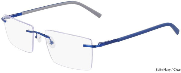 Marchon Airlock Eyeglasses AL SLATE 410
