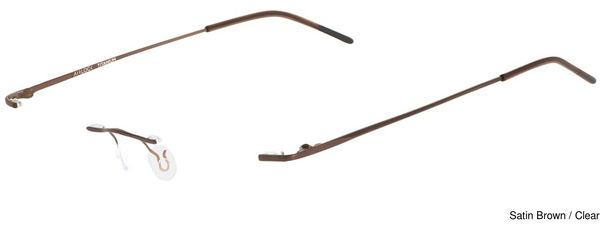 Marchon Airlock Eyeglasses AL WISDOM CHASSIS 210