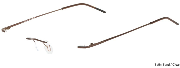 Marchon Airlock Eyeglasses AL WISDOM 206 710