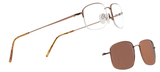 Flexon Eyeglasses Flx806 Mgc-Clip 218