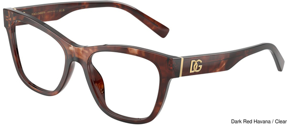 Dolce Gabbana Eyeglasses DG3430 3222