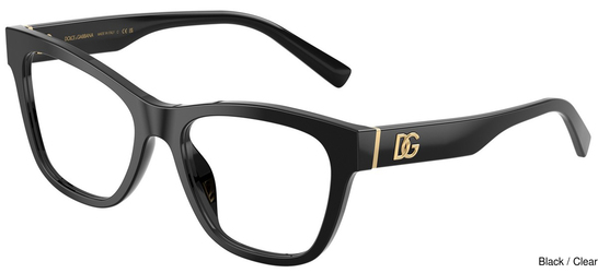 Dolce Gabbana Eyeglasses DG3430 501