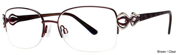 Modern Art Eyeglasses A358 Brown
