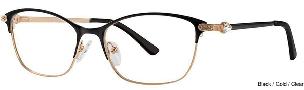 Modern Art Eyeglasses A386 Black/Gold