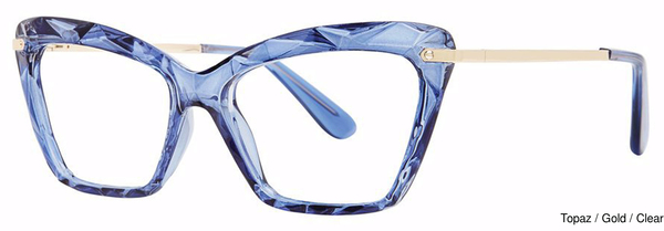 Modern Art Eyeglasses A398 Topaz/Gold