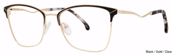 Modern Art Eyeglasses A609 Black/Gold