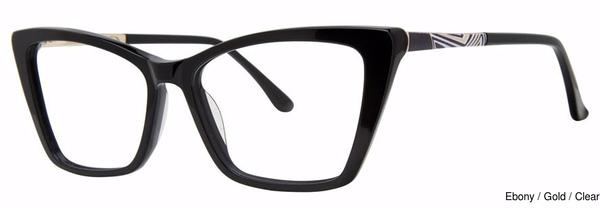 Modern Art Eyeglasses A610 Ebony/Gold