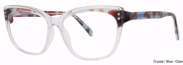 Modern Art Eyeglasses A617 Crystal/Blue
