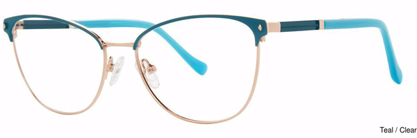 Modern Art Eyeglasses A620 Teal
