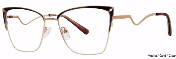 Modern Art Eyeglasses A621 Mocha/Gold