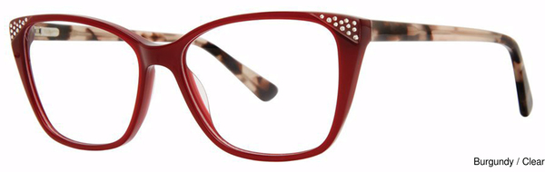 Modern Art Eyeglasses A622 Burgundy