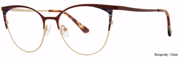 Modern Art Eyeglasses A623 Burgundy