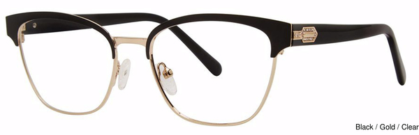 Modern Art Eyeglasses A624 Black/Gold