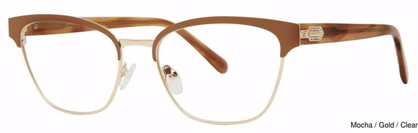 Modern Art Eyeglasses A624 Mocha/Gold