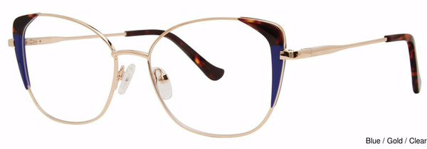 Modern Art Eyeglasses A626 Blue/Gold