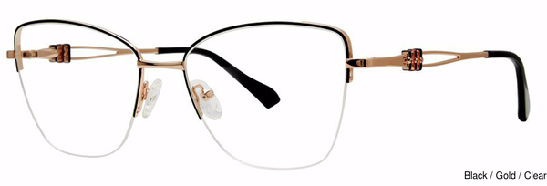 Modern Art Eyeglasses A628 Black/Gold