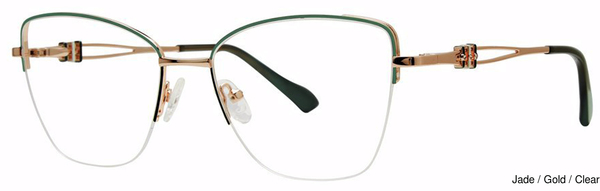 Modern Art Eyeglasses A628 Jade/Gold