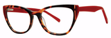 Modern Art Eyeglasses A630 Tortoise/Red