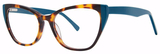 Modern Art Eyeglasses A630 Tortoise/Teal