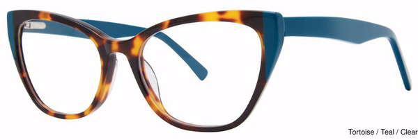 Modern Art Eyeglasses A630 Tortoise/Teal