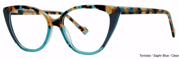 Modern Art Eyeglasses A632 Tortoise/Saphr Blue