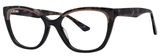 Modern Art Eyeglasses A634 Black/Taupe