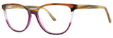 Modern Art Eyeglasses A635 Mocha Hz/Lilac