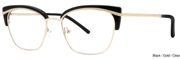 Modern Art Eyeglasses A636 Black/Gold