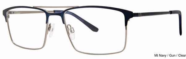 Giovani di Venezia Eyeglasses GVX577 Mt Navy/Gun