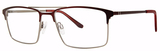 Giovani di Venezia Eyeglasses GVX577 Wine/Gunmetal