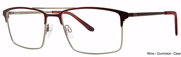 Giovani di Venezia Eyeglasses GVX577 Wine/Gunmetal