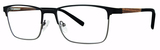 Giovani di Venezia Eyeglasses GVX587 Black/Gunm