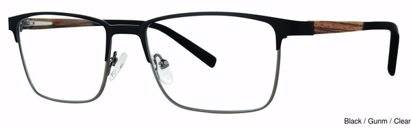 Giovani di Venezia Eyeglasses GVX587 Black/Gunm