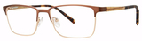Giovani di Venezia Eyeglasses GVX587 Brown/Gold