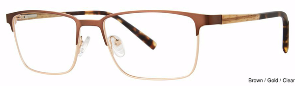 Giovani di Venezia Eyeglasses GVX587 Brown/Gold