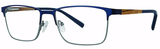 Giovani di Venezia Eyeglasses GVX587 Navy/Gun